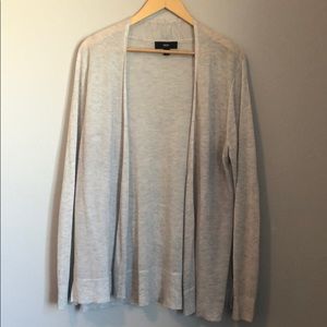 Lightweight Gray Cardigan